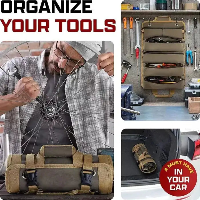 Tool Roll Bag Organizer