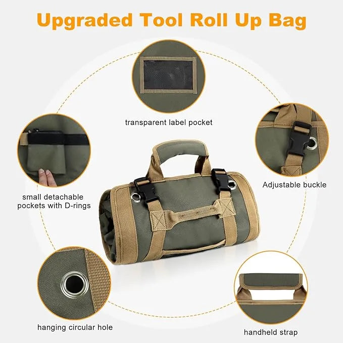 Tool Roll Bag Organizer