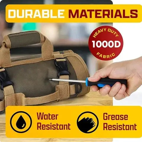 Tool Roll Bag Organizer