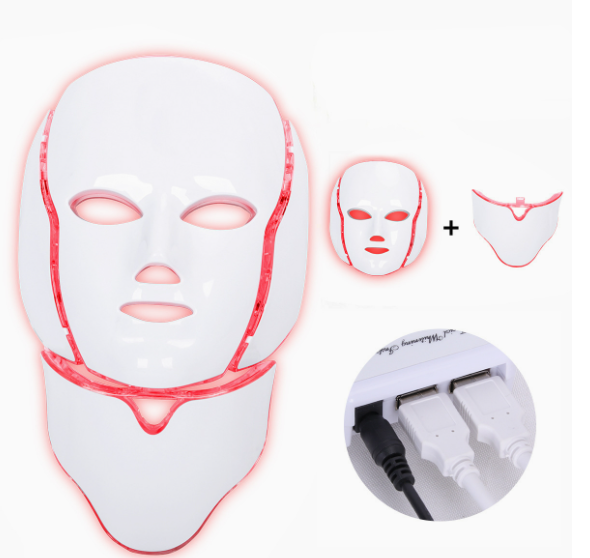 Rechargeable Red-Light Eye Massager — White