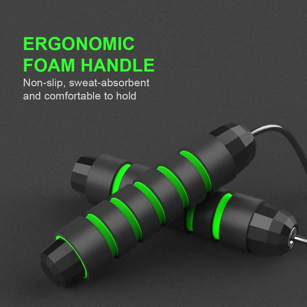 Ergonomic foam handle close-up: non-slip and sweat-absorbent